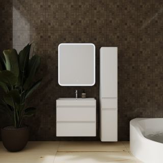 Подвесная тумба под раковину Style Line Атлантика Люкс Plus СС-00002339 70см белый